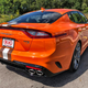 Illustration for article titled Someone Thought This Cleveland Browns-Themed Kia Stinger GTS Was A Good Idea